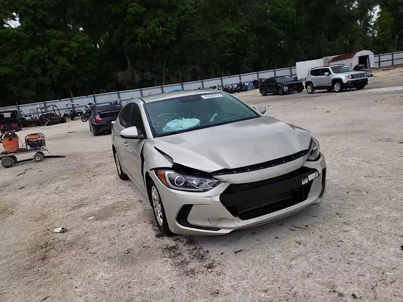 2017 HYUNDAI ELANTRA SE 5NPD74LF7HH126911