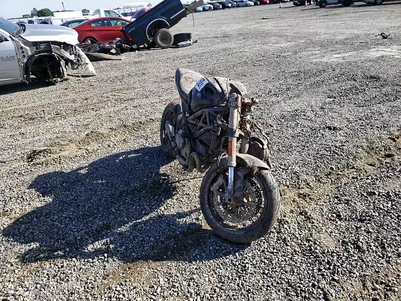 2012 DUCATI MONSTER 11 ZDM1RARR6CB060847