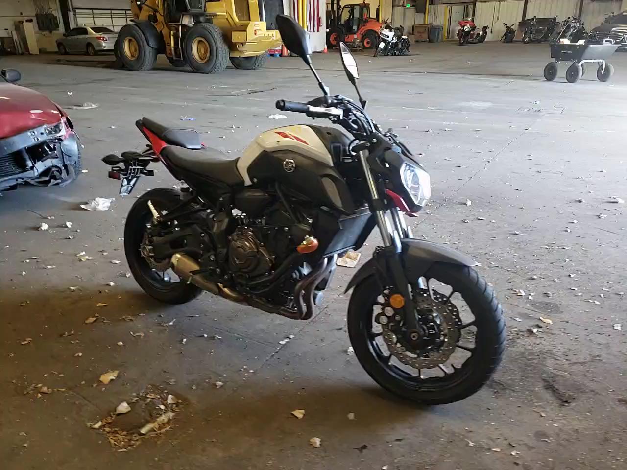 2018 YAMAHA MT07 JYARM27E1JA001500