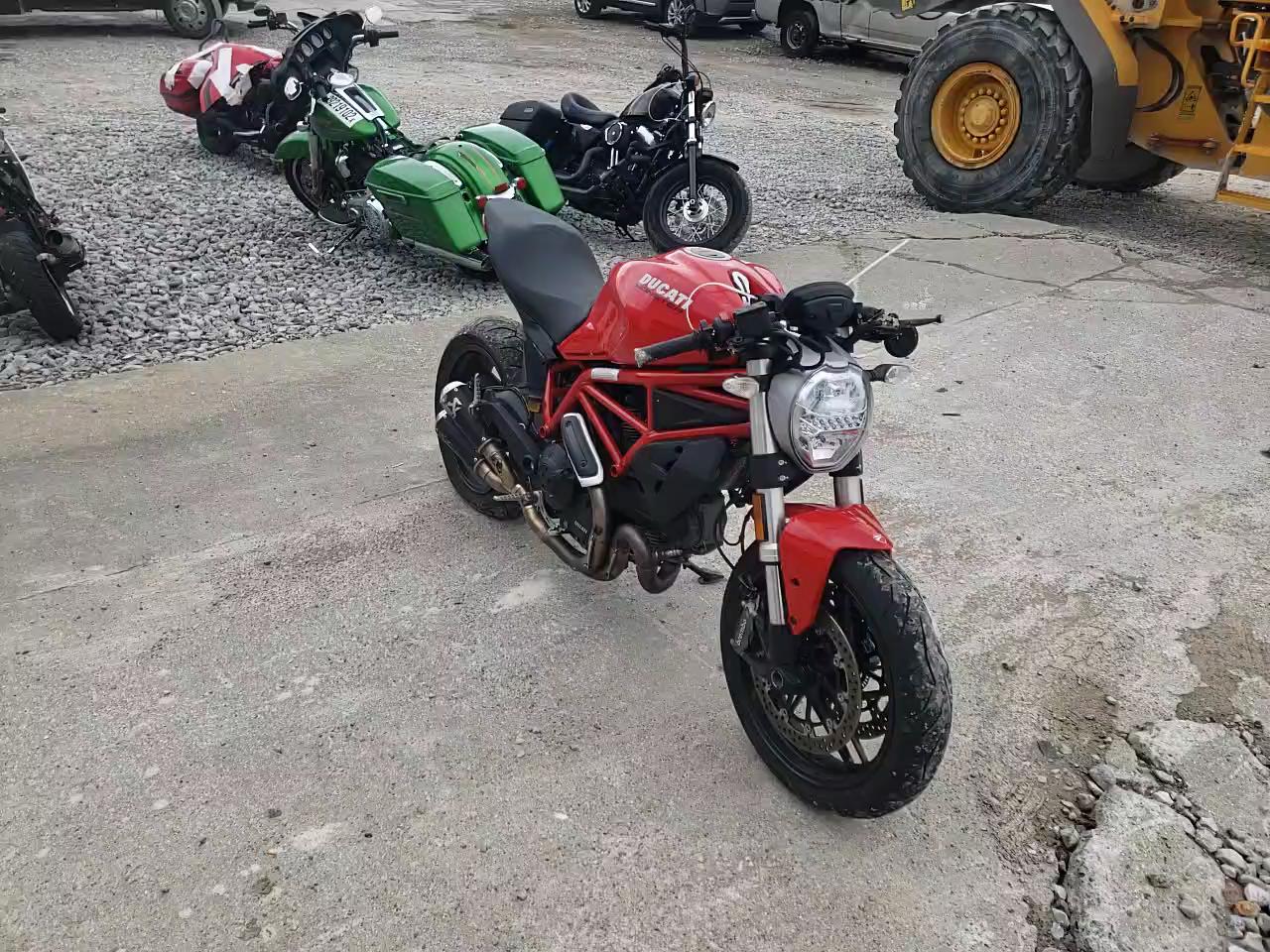 2017 DUCATI MONSTER 79 ZDMMADBM5HB001865