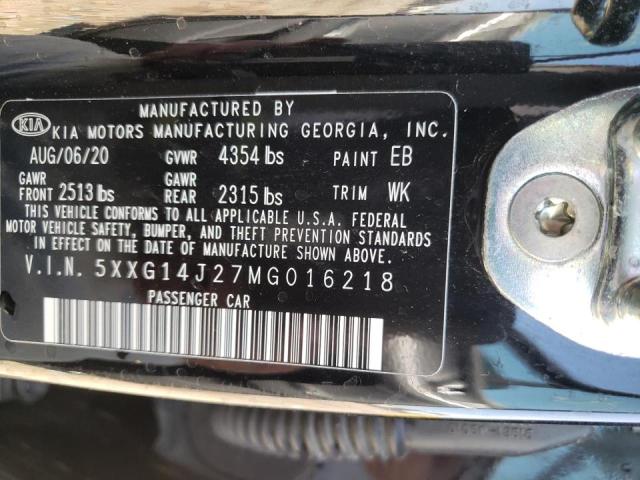5XXG14J27MG016218 KIA K5 LXS