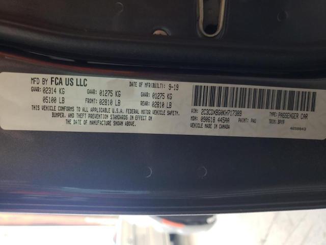 2C3CDXBG0KH717389 Dodge Charger Sxt