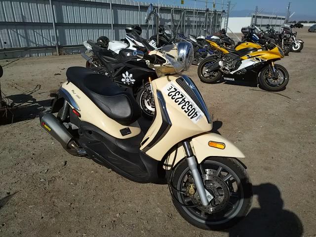 2009 PIAGGIO BV 500 ZAPM340W695301200