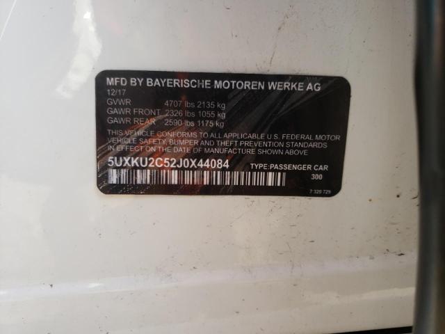 5UXKU2C52J0X44084 BMW X6 Xdrive35i