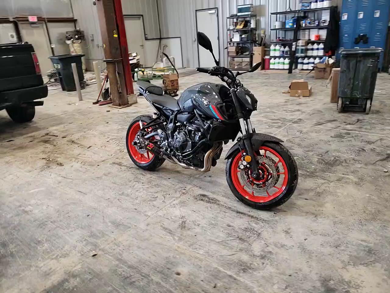 2021 YAMAHA MT07 JYARM32E0MA001604