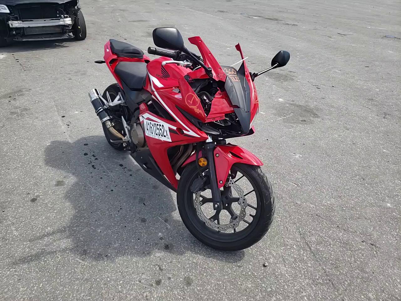 2017 HONDA CBR500 R MLHPC4465H5401017