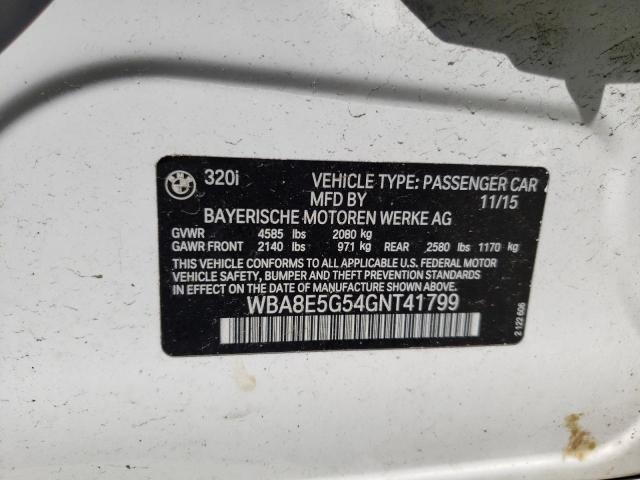 WBA8E5G54GNT41799 BMW 320 XI