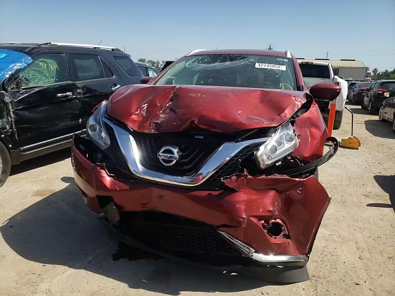 2018 NISSAN MURANO S 5N1AZ2MG8JN201061