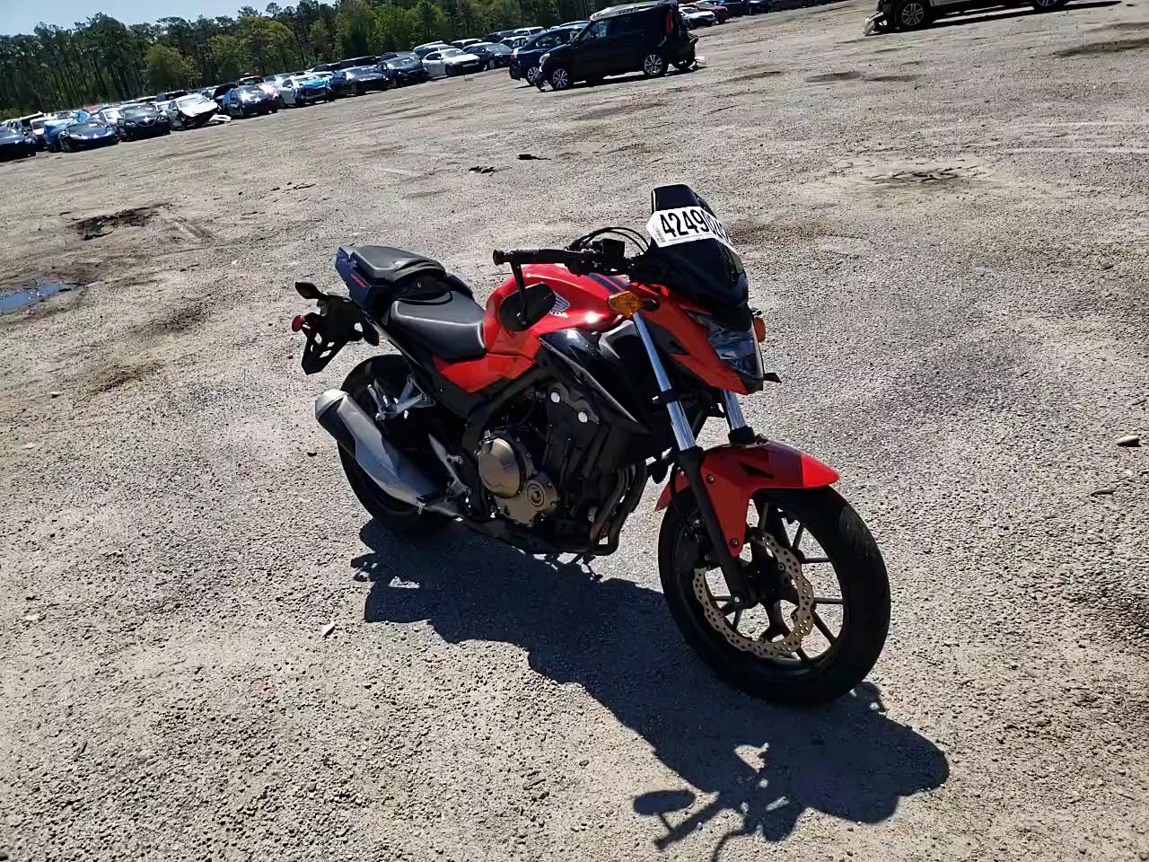 2017 HONDA CB500 F MLHPC456XH5400055