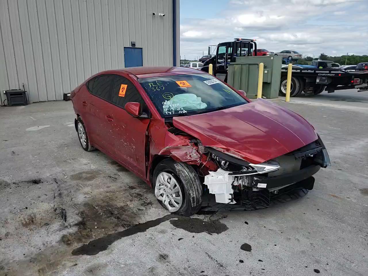 2020 HYUNDAI ELANTRA SE 5NPD74LFXLH515180