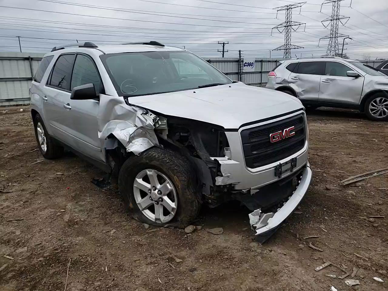 2016 GMC ACADIA SLE 1GKKRNED0GJ107680