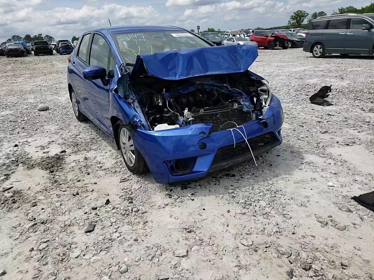 2016 HONDA FIT LX JHMGK5H57GS012147