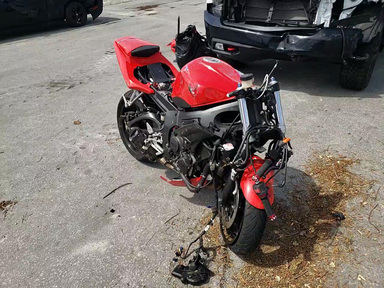 2007 YAMAHA YZFR6 S JYARJ06E17A033161