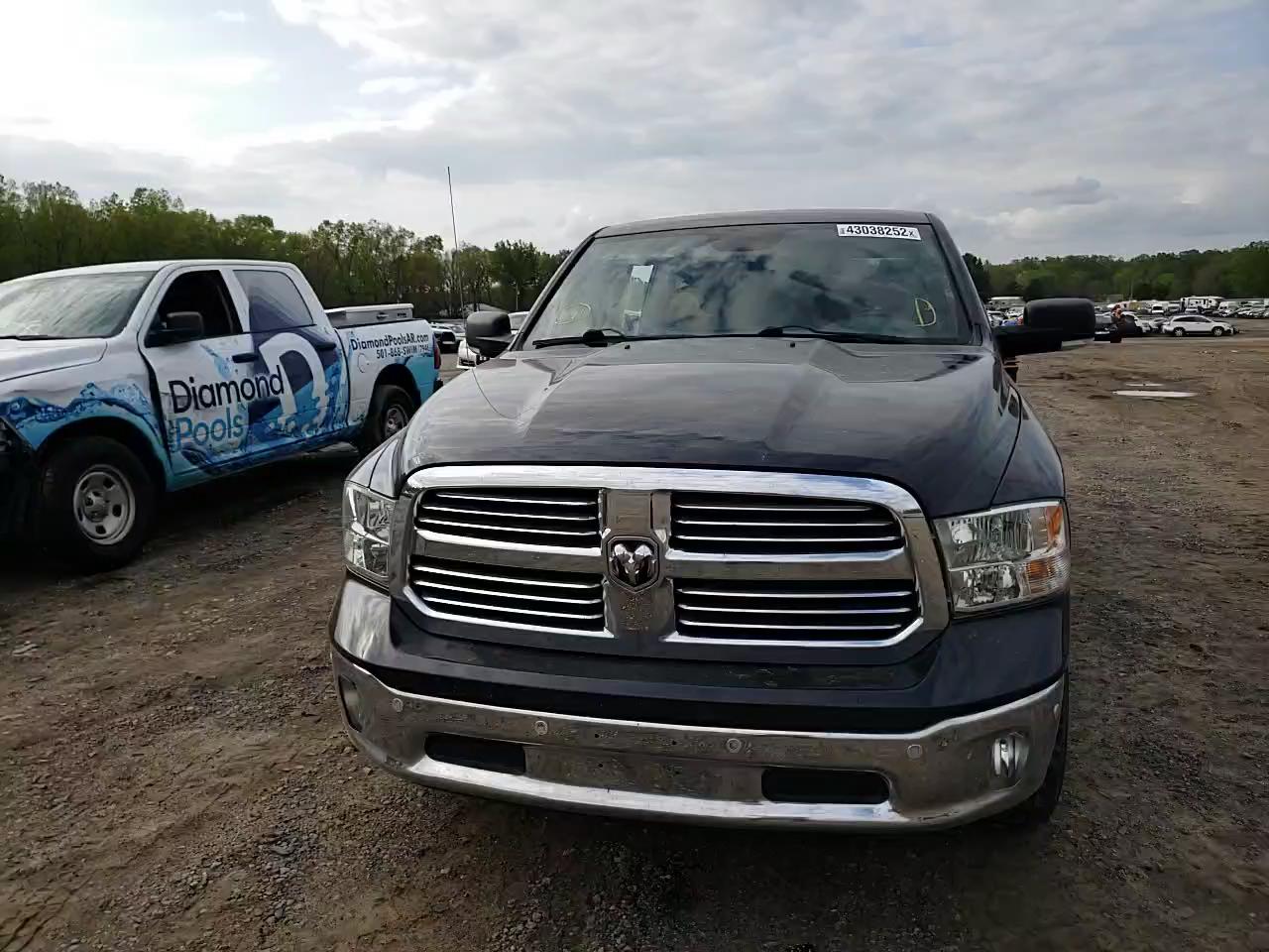 2016 RAM 1500 SLT 1C6RR6LT7GS128134