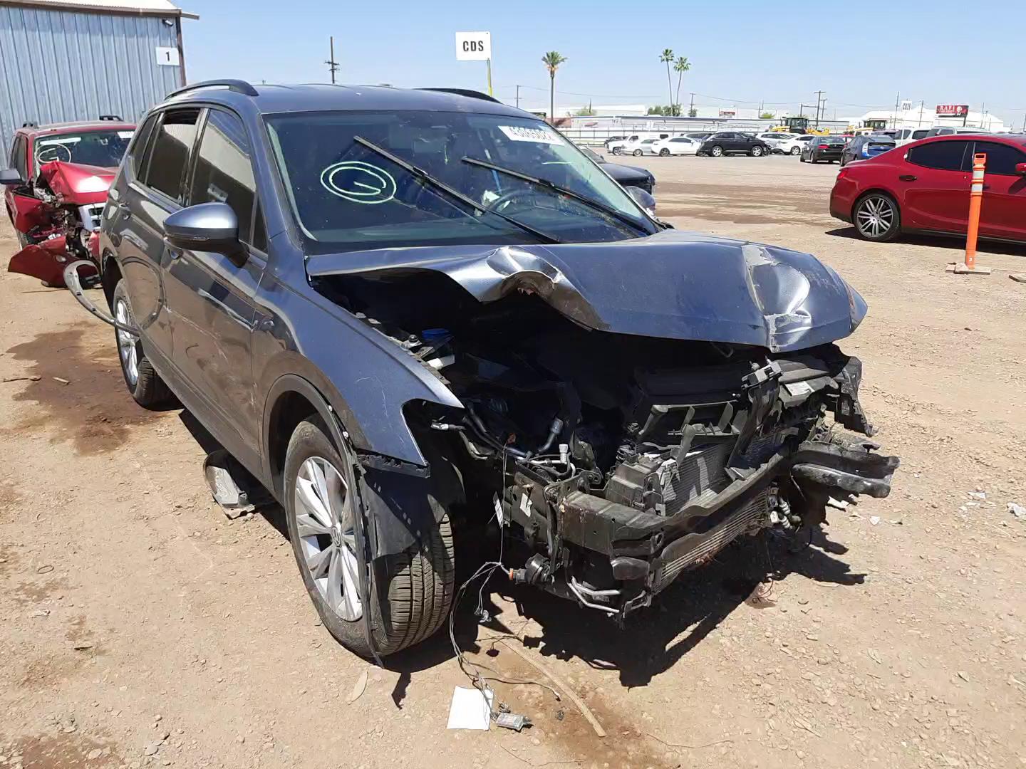 2020 VOLKSWAGEN TIGUAN S 3VV1B7AX8LM113510