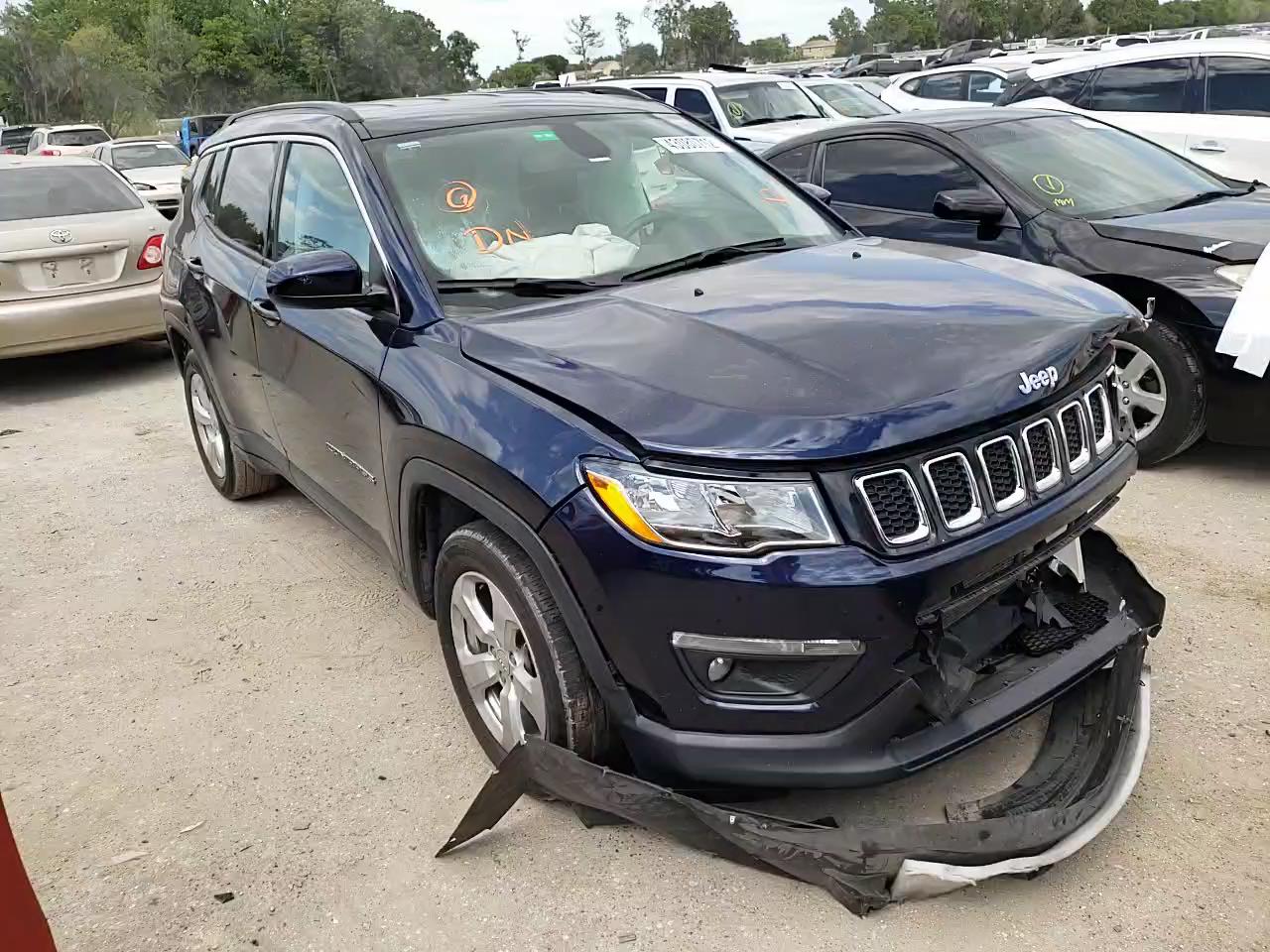 2019 JEEP COMPASS LA 3C4NJCBB1KT692357