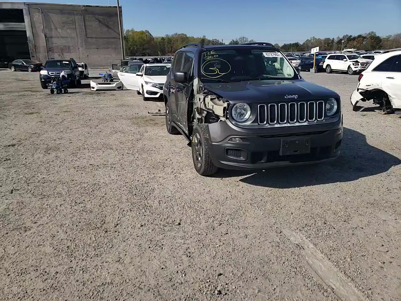 2016 JEEP RENEGADE S ZACCJBAT0GPD50523