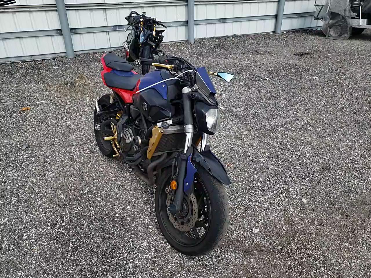 2017 YAMAHA FZ07A JYARM20E4HA000474