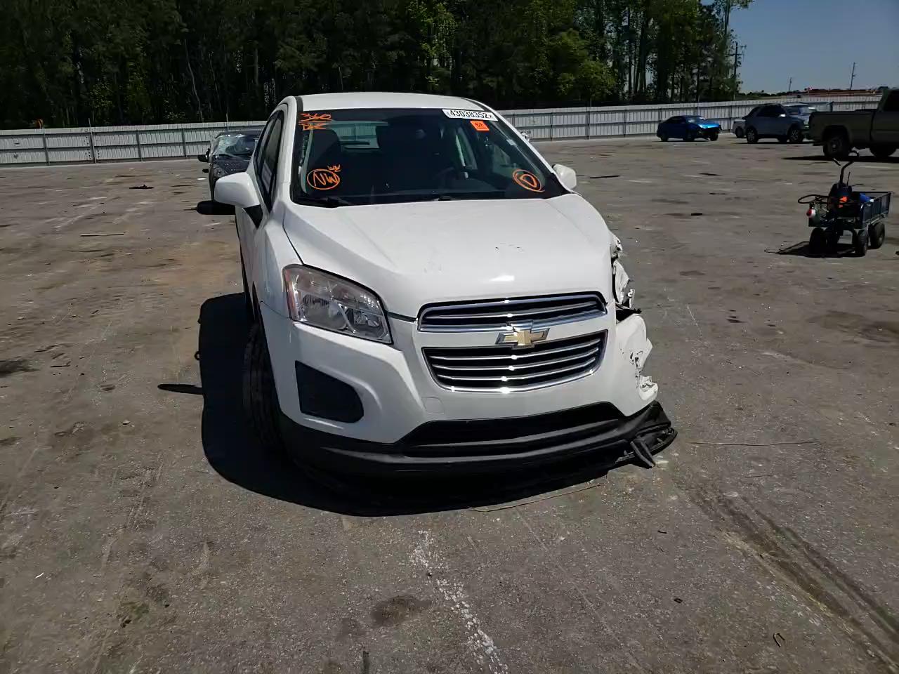 2015 CHEVROLET TRAX LS KL7CJKSB9FB218212
