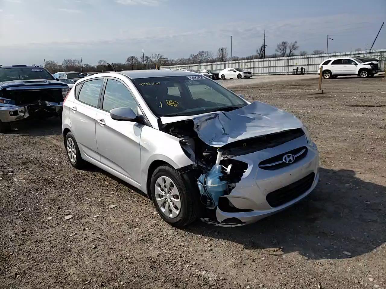 2015 HYUNDAI ACCENT GS KMHCT5AE6FU217853