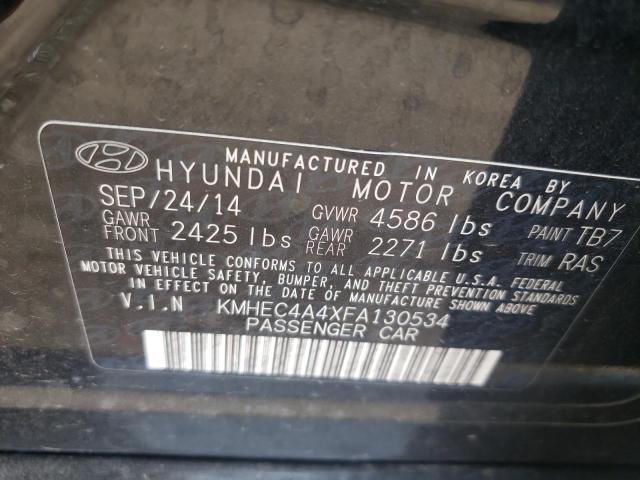 KMHEC4A4XFA130534 Hyundai SONATA HYBRID