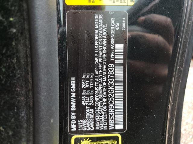 WBS3R9C52GK337839 BMW M4