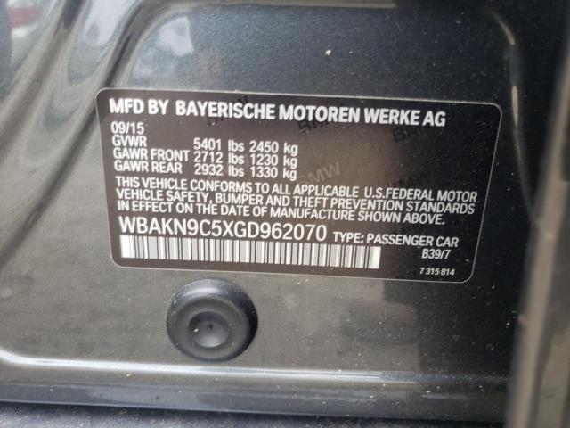 WBAKN9C5XGD962070 BMW 550 I