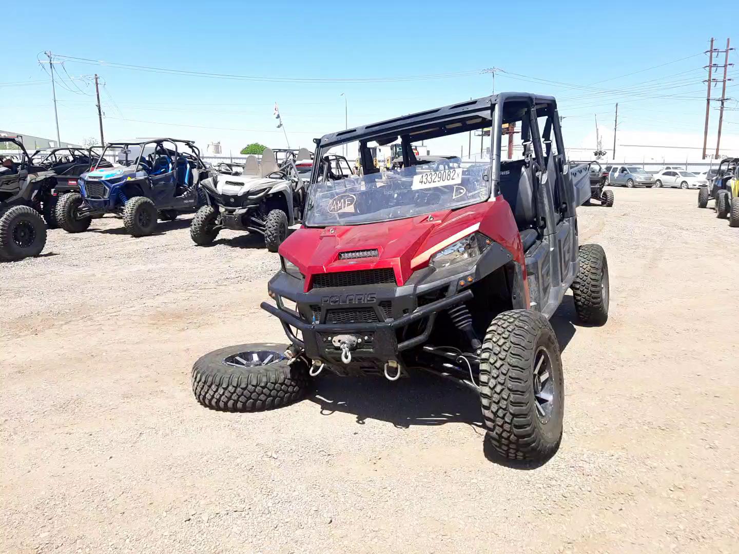 2017 POLARIS RANGER CRE 4XARVE997H8026946