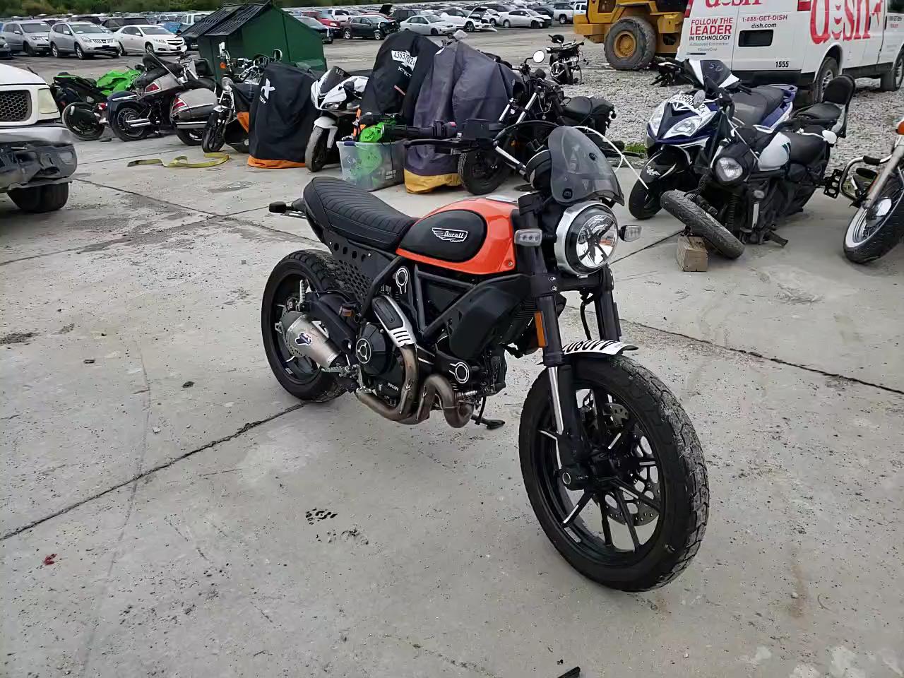 2020 DUCATI SCRAMBLER ML0KAFPM9LT002009