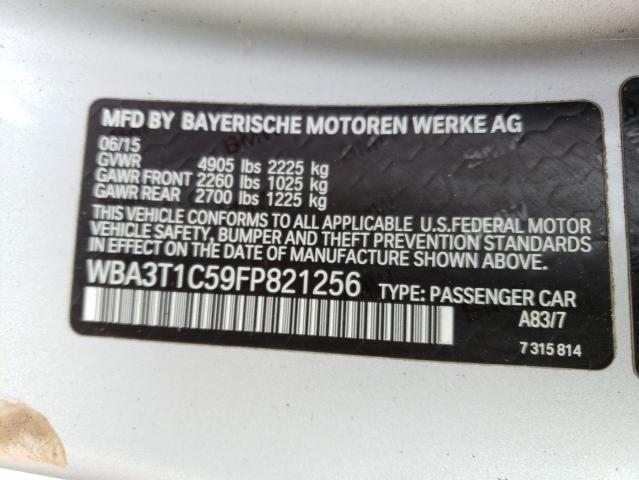 WBA3T1C59FP821256 BMW 428 Xi Sulev