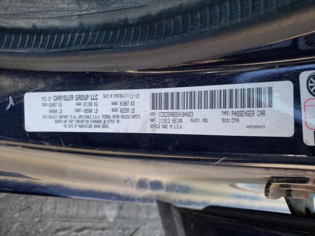 1C3CDZAB2EN184023 Dodge AVENGER SE