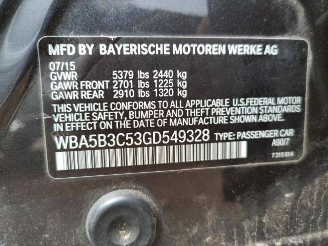 WBA5B3C53GD549328 BMW 535 XI