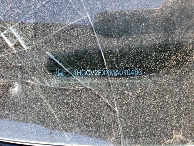 1HGCV2F3XMA010483 Honda Accord Sport