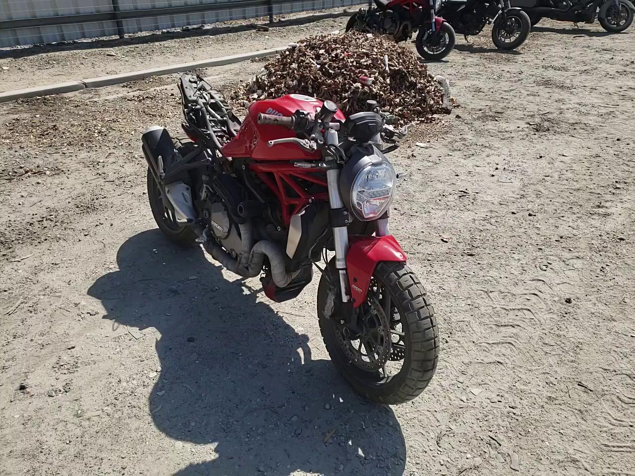 2017 DUCATI MONSTER 12 ZDMMACFW2HB023733