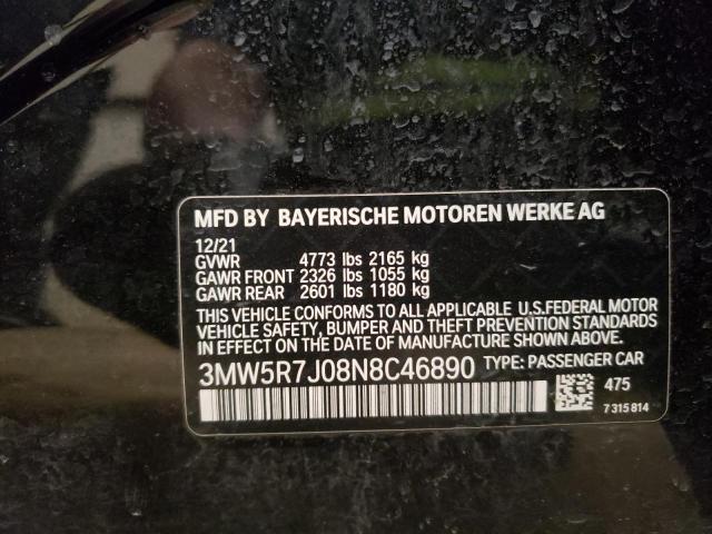 3MW5R7J08N8C46890 BMW 330XI
