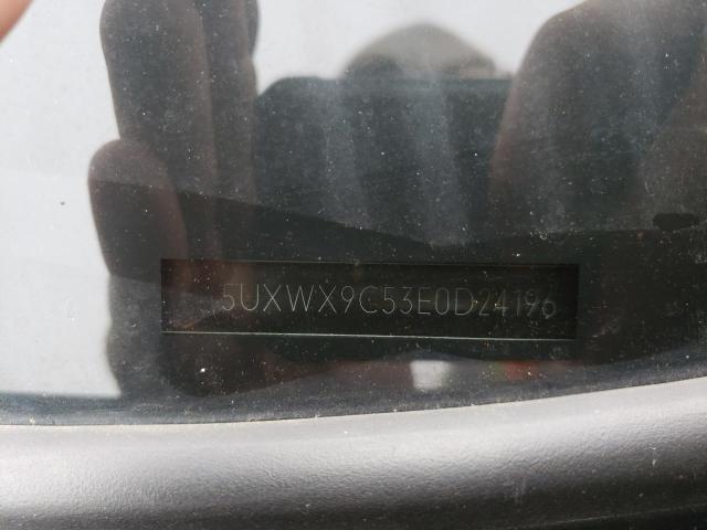 5UXWX9C53E0D24196 BMW X3 Xdrive28i