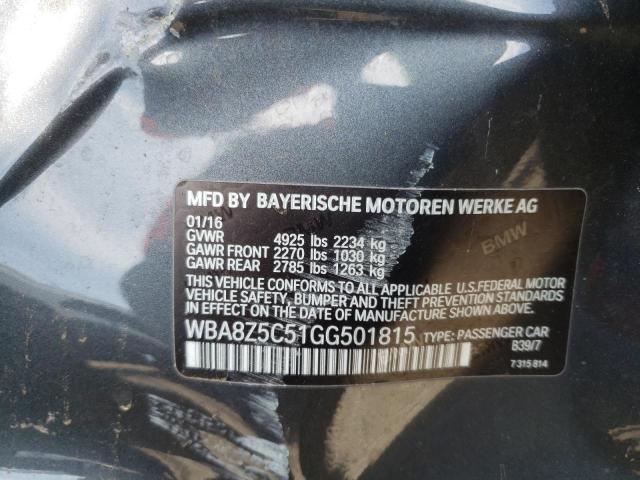 WBA8Z5C51GG501815 BMW 328 Xigt Sulev