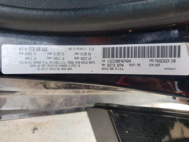 1C3CCCAB9FN674640 Chrysler 200 Limited