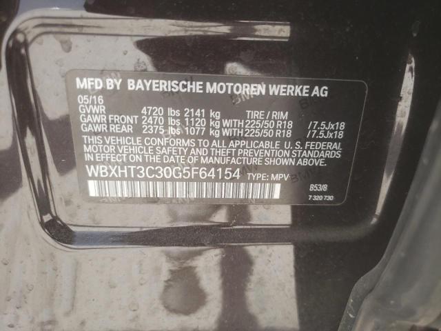WBXHT3C30G5F64154 BMW X1 Xdrive28i