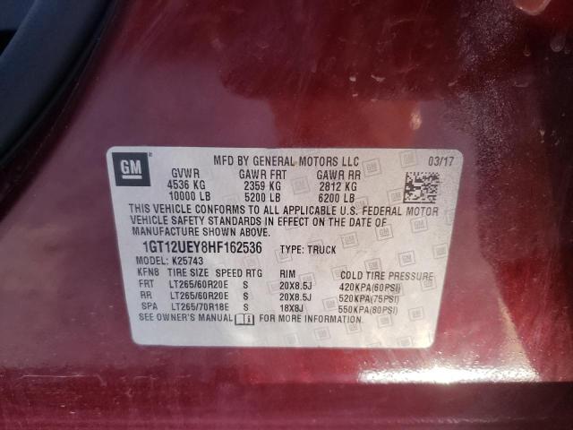 1GT12UEY8HF162536 GMC Sierra K2500 Denali