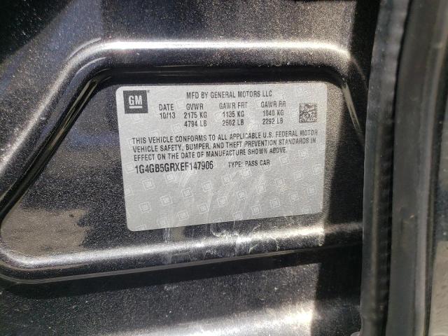 1G4GB5GRXEF147906 Buick Lacrosse