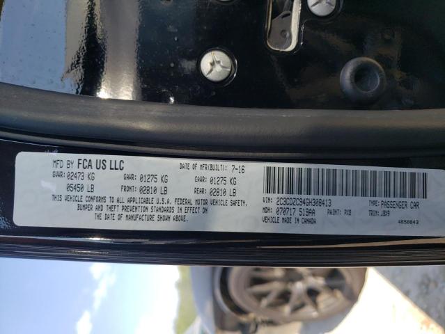 2C3CDZC94GH308413 Dodge Challenger Srt Hellcat