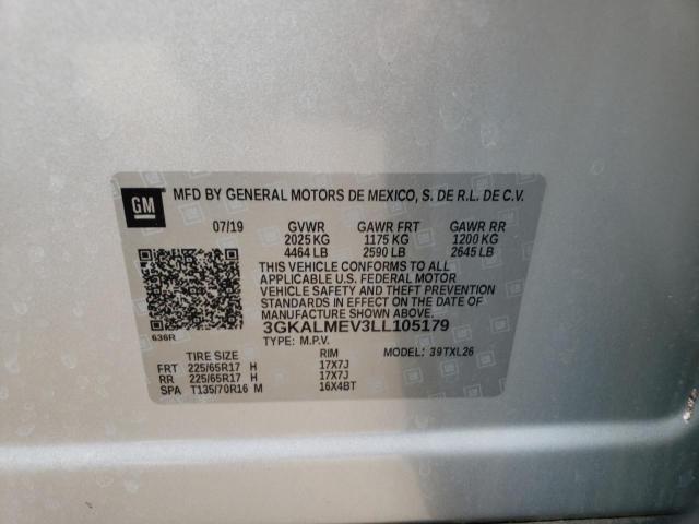 3GKALMEV3LL105179 GMC Terrain Sle