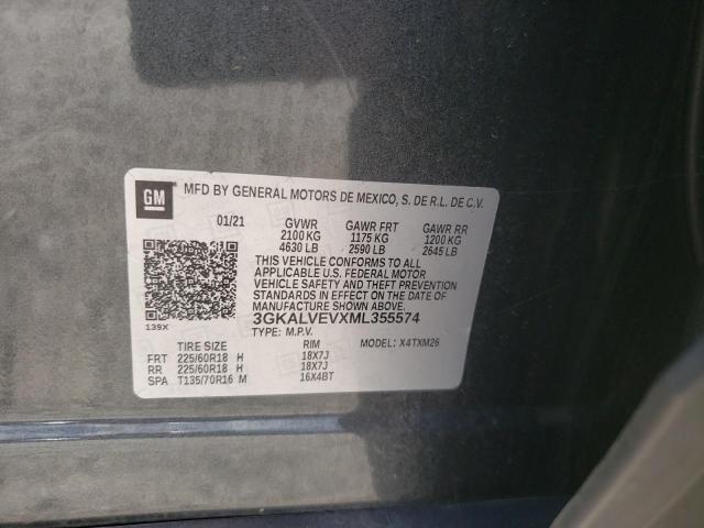 3GKALVEVXML355574 GMC Terrain Slt