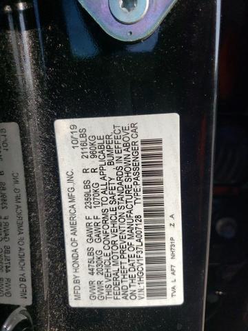 1HGCV1F37LA007128 Honda Accord Sport