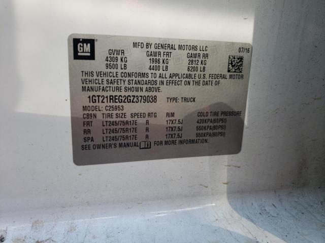 1GT21REG2GZ379038 GMC Sierra C2500 Heavy Duty