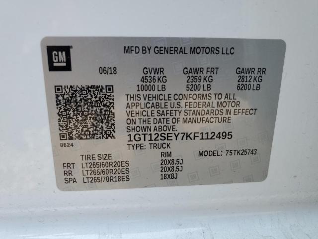 1GT12SEY7KF112495 GMC Sierra K2500 Denali