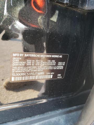 5UXKR6C51F0J74689 BMW X5 Xdrive50i