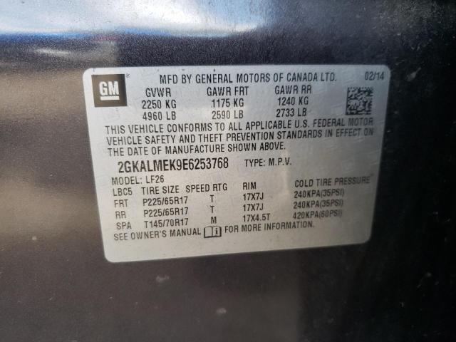 2GKALMEK9E6253768 GMC Terrain Sle
