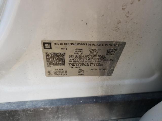 3GKALVEV5LL117498 GMC Terrain Slt